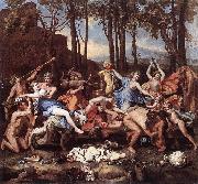 Nicolas Poussin The Triumph of Pan Spain oil painting artist